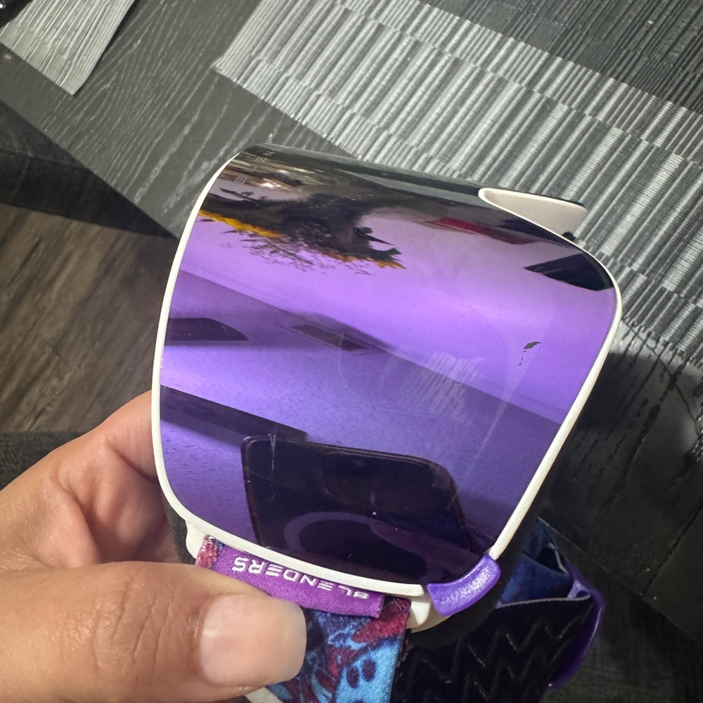 Blenders Eyewear Ski Goggles Set with Butterfly Case - Picture 3 of 7